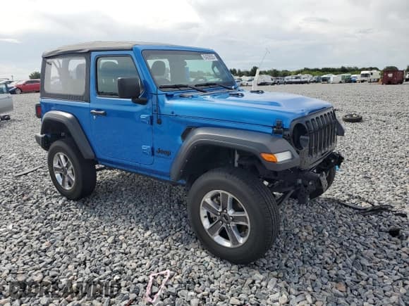 ✅ 2023 Jeep Wrangler Sport S • VIN: 1C4GJXAN4PW636667 • Lot: 64936505. Listed on Copart with 33,192 mi. Free auction sales archive from the USA and detailed vehicle history report at DreamBid. Image 4.