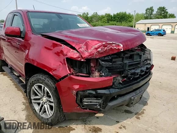 ✅ 2021 Chevrolet Colorado 2WD Work Truck • VIN: 1GCHSBEAXM1256186 • Lot: 59003205. Listed on Copart with 50,156 mi. Free auction sales archive from the USA and detailed vehicle history report at DreamBid. Image 13.