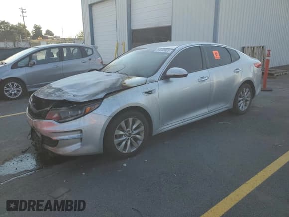 ✅ 2017 Kia Optima LX • VIN: 5XXGT4L34HG130683 • Lot: 64648055. Listed on Copart with Not provided. Free auction sales archive from the USA and detailed vehicle history report at DreamBid. Image 1.