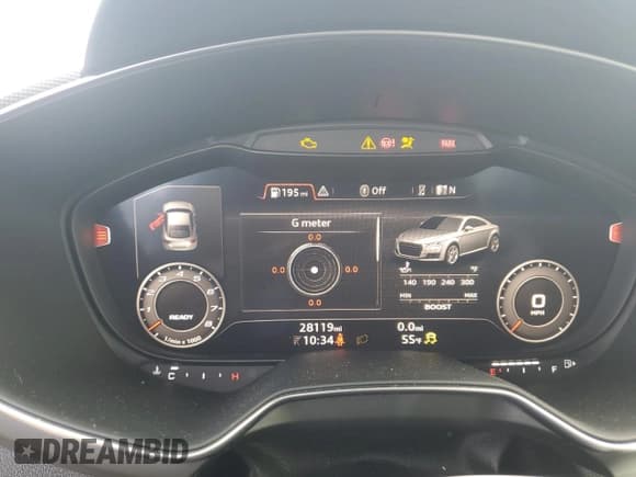 ✅ 2018 Audi TT RS • VIN: WUACSAFV4J1902052 • Лот: 47372894. Опубликован ранее на Copart с пробегом 28 119 миль. Бесплатный доступ к архиву аукционных продаж из США и подробный отчёт об истории автомобиля на DreamBid. Изображение 9.