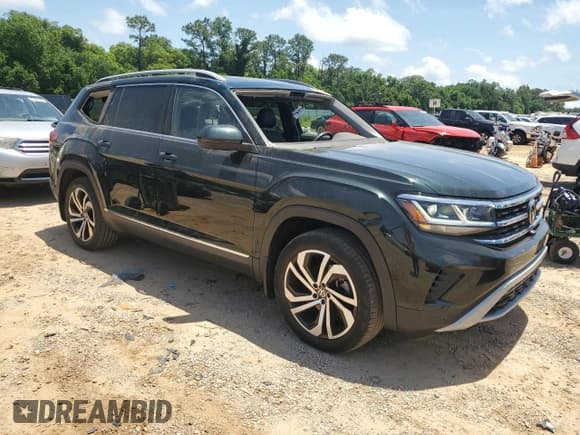 ✅ 2021 Volkswagen Atlas SEL Premium • VIN: 1V2TR2CA7MC514918 • Lot: 56557645. Wystawiony na Copart z przebiegiem 34 148 mil. Bezpłatny archiwum sprzedaży aukcyjnych z USA i szczegółowy raport historii pojazdu na DreamBid. Zdjęcie 4.