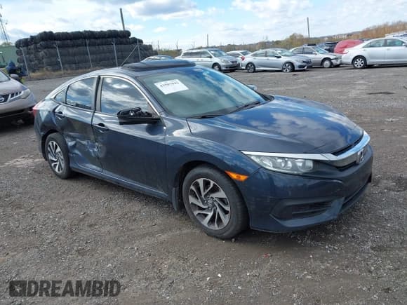 ✅ 2018 Honda Civic EX • VIN: 19XFC2F71JE025466 • Лот: 43587042. Опубликован ранее на IAAI с пробегом 123 018 миль. Бесплатный доступ к архиву аукционных продаж из США и подробный отчёт об истории автомобиля на DreamBid. Изображение 1.