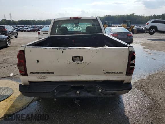2004 Chevrolet Silverado 1500 LS with VIN 2GCEC19V041203546, listed as a Copart auction lot 80178525 with 454,830 mi miles and Salvage title. Bid and sale history available at DreamBid. Image 6.