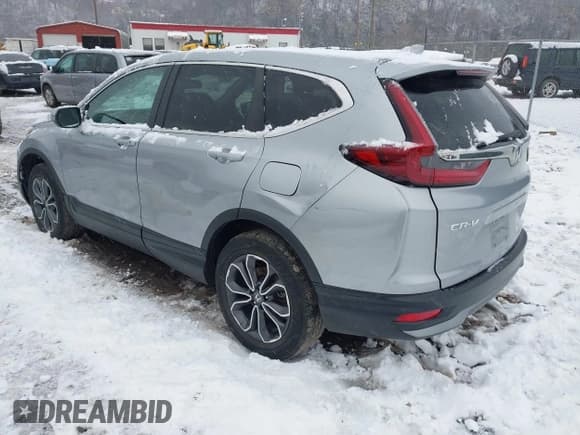 ✅ 2020 Honda CR-V EX-L • VIN: 5J6RW2H80LL038014 • Lot: 43818119. Listed on IAAI with 86,010 mi. Free auction sales archive from the USA and detailed vehicle history report at DreamBid. Image 3.