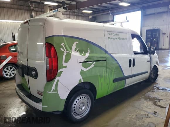 ✅ 2022 Ram ProMaster City Cargo Tradesman • VIN: ZFBHRFAB6N6X01631 • Lot: 91272285. Listed on Copart with Not provided. Free auction sales archive from the USA and detailed vehicle history report at DreamBid. Image 3.