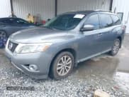 ✅ 2015 Nissan Pathfinder S • VIN: 5N1AR2MN8FC719737 • Lot: 42467205. Listed on IAAI with 195,894 mi. Free auction sales archive from the USA and detailed vehicle history report at DreamBid. Image 2.