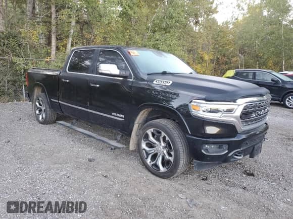 2019 Ram 1500 Limited z VIN 1C6SRFPT1KN665827, wystawiony jako Copart lot #85098955 z przebiegiem 90 151 mil mil oraz Szkoda całkowita • Salvage title. Historia ofert i sprzedaży dostępna na DreamBid. Obrazek 4.