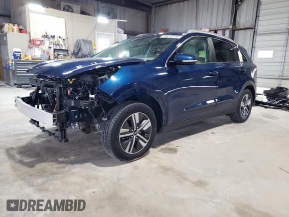✅ 2022 Kia Niro EX Premium • VIN: KNDCE3LC3N5490823 • Lot: 55210755. Wystawiony na Copart z przebiegiem 35 627 mil. Bezpłatny archiwum sprzedaży aukcyjnych z USA i szczegółowy raport historii pojazdu na DreamBid. Zdjęcie 1.