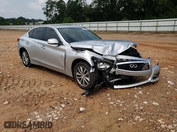 ✅ 2017 Infiniti Q50 2.0t • VIN: JN1CV7AR4HM682120 • Lot: 67842655. Listed on Copart with 105,701 mi. Free auction sales archive from the USA and detailed vehicle history report at DreamBid. Image 13.