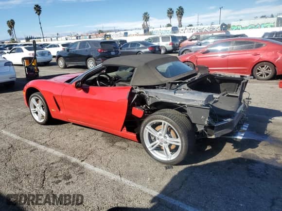 2009 Chevrolet Corvette with VIN 1G1YY36W895113017, listed as a Copart auction lot 82914794 with Not provided miles and Clean title. Bid and sale history available at DreamBid. Image 2.
