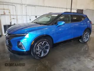 ✅ 2020 Chevrolet Blazer RS • VIN: 3GNKBKRS2LS576003 • Лот: 63751715. Опубликован ранее на Copart с пробегом 82 895 миль. Бесплатный доступ к архиву аукционных продаж из США и подробный отчёт об истории автомобиля на DreamBid. Изображение 1.