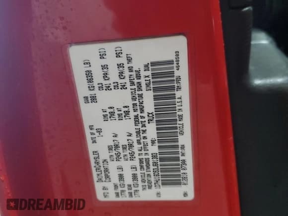 ✅ 2003 Dodge 1500 ST • VIN: 1D7HU16D53J601383 • Лот: 85322404. Опубликован ранее на Copart с пробегом Не указан. Бесплатный доступ к архиву аукционных продаж из США и подробный отчёт об истории автомобиля на DreamBid. Изображение 12.