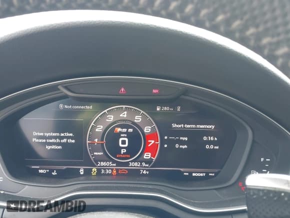 ✅ 2018 Audi RS 5 • VIN: WUAPWAF56JA904679 • Lot: 42680944. Listed on IAAI with 28,605 mi. Free auction sales archive from the USA and detailed vehicle history report at DreamBid. Image 7.