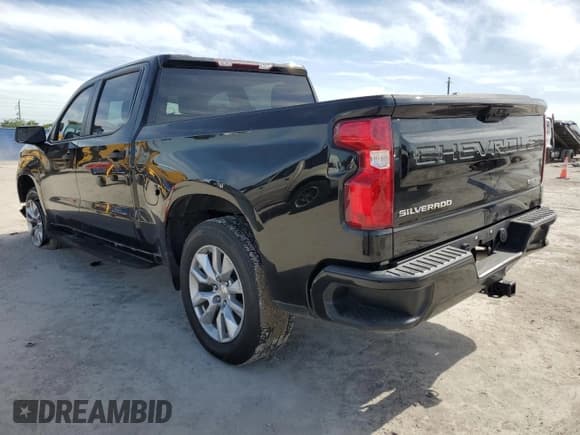 ✅ 2022 Chevrolet Silverado 1500 Custom • VIN: 3GCPABEK7NG580528 • Lot: 92401915. Listed on Copart with 30,801 mi. Free auction sales archive from the USA and detailed vehicle history report at DreamBid. Image 2.