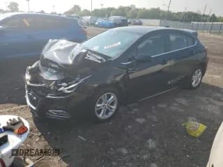 ✅ 2018 Chevrolet Cruze LT • VIN: 3G1BE6SM4JS653561 • Lot: 52698073. Listed on Copart with 92,605 mi. Free auction sales archive from the USA and detailed vehicle history report at DreamBid. Image 1.