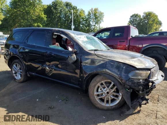 2022 Dodge Durango R/T with VIN 1C4SDHCT5NC230897, listed as a Copart auction lot 81665445 with 56,763 mi miles and Non repairable. Bid and sale history available at DreamBid. Image 4.