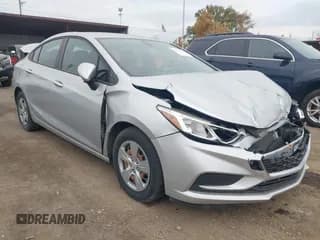 ✅ 2017 Chevrolet Cruze LS • VIN: 1G1BC5SM7H7219854 • Lot: 43644528. Listed on IAAI with 65,756 mi. Free auction sales archive from the USA and detailed vehicle history report at DreamBid. Image 1.
