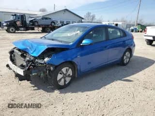 ✅ 2018 Hyundai Ioniq Blue • VIN: KMHC65LC0JU064852 • Lot: 49047825. Wystawiony na Copart z przebiegiem 129 875 mil. Bezpłatny archiwum sprzedaży aukcyjnych z USA i szczegółowy raport historii pojazdu na DreamBid. Zdjęcie 1.