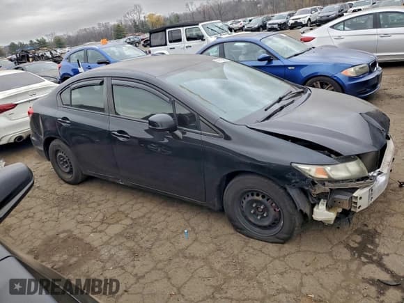 ✅ 2013 Honda Civic LX • VIN: 19XFB2F59DE229390 • Lot: 93618085. Wystawiony na Copart z przebiegiem 191 041 mil. Bezpłatny archiwum sprzedaży aukcyjnych z USA i szczegółowy raport historii pojazdu na DreamBid. Zdjęcie 4.