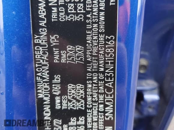 ✅ 2022 Hyundai Tucson Limited • VIN: 5NMJECAE3NH158163 • Lot: 81861084. Wystawiony na Copart z przebiegiem 20 610 mil. Bezpłatny archiwum sprzedaży aukcyjnych z USA i szczegółowy raport historii pojazdu na DreamBid. Zdjęcie 14.