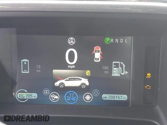 ✅ 2014 Chevrolet Volt • VIN: 1G1RH6E40EU140024 • Lot: 43668754. Listed on IAAI with 208,157 mi. Free auction sales archive from the USA and detailed vehicle history report at DreamBid. Image 7.