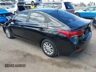 2022 Hyundai Accent SE with VIN 3KPC24A65NE166028, listed as a IAAI auction lot 43289568 with 61,170 mi miles and . Bid and sale history available at DreamBid. Image 3.