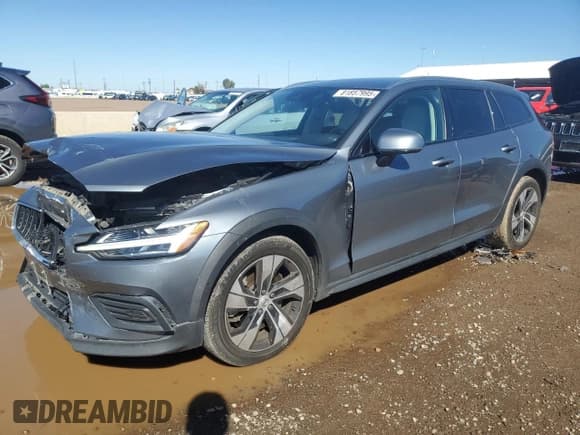 ✅ 2020 Volvo V60 • VIN: YV4102WKXL1039490 • Lot: 81857995. Listed on Copart with 76,784 mi. Free auction sales archive from the USA and detailed vehicle history report at DreamBid. Image 1.