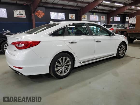 ✅ 2016 Hyundai Sonata Sport • VIN: 5NPE34AF9GH344088 • Лот: 91812475. Опубликован ранее на Copart с пробегом 168 005 миль. Бесплатный доступ к архиву аукционных продаж из США и подробный отчёт об истории автомобиля на DreamBid. Изображение 3.