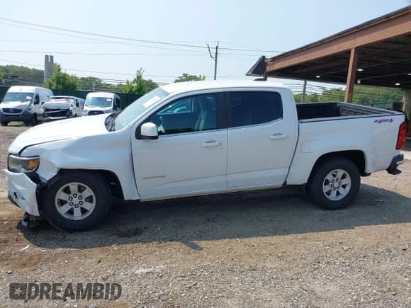 ✅ 2020 Chevrolet Colorado 4WD Work Truck • VIN: 1GCGTBEN3L1132545 • Lot: 42856502. Listed on IAAI with 86,569 mi. Free auction sales archive from the USA and detailed vehicle history report at DreamBid. Image 6.