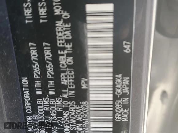 ✅ 2023 Toyota 4Runner TRD Off Road Premium • VIN: JTERU5JR4P6190328 • Lot: 57188325. Wystawiony na Copart z przebiegiem 32 282 mil. Bezpłatny archiwum sprzedaży aukcyjnych z USA i szczegółowy raport historii pojazdu na DreamBid. Zdjęcie 14.