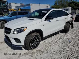 ✅ 2018 Mercedes-Benz GLE 43 AMG • VIN: 4JGED6EB9JA105800 • Lot: 93549265. Listed on Copart with 80,255 mi. Free auction sales archive from the USA and detailed vehicle history report at DreamBid. Image 1.