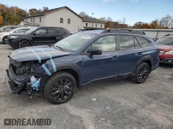 ✅ 2025 Subaru Outback Onyx XT • VIN: 4S4BTGLDXS3130520 • Lot: 91081615. Listed on Copart with 9,846 mi. Free auction sales archive from the USA and detailed vehicle history report at DreamBid. Image 1.