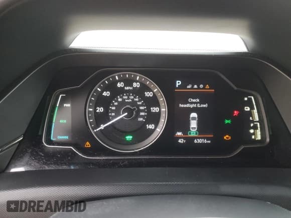 ✅ 2021 Hyundai Ioniq Blue • VIN: KMHC65LC4MU245196 • Lot: 44996025. Wystawiony na Copart z przebiegiem 63 016 mil. Bezpłatny archiwum sprzedaży aukcyjnych z USA i szczegółowy raport historii pojazdu na DreamBid. Zdjęcie 9.