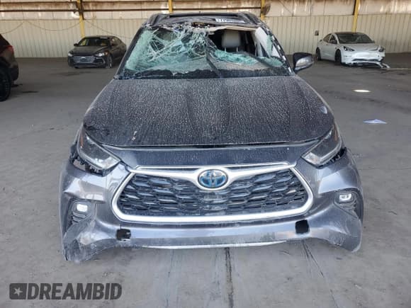 ✅ 2021 Toyota Highlander Hybrid XLE • VIN: 5TDGBRCH8MS044877 • Лот: 77903264. Опубликован ранее на Copart с пробегом 86 968 миль. Бесплатный доступ к архиву аукционных продаж из США и подробный отчёт об истории автомобиля на DreamBid. Изображение 5.