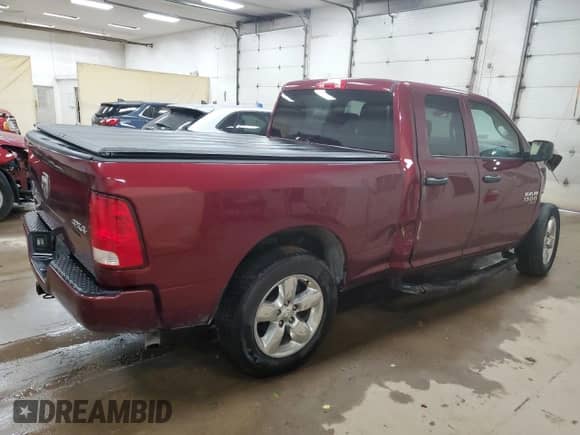 2019 Ram 1500 Express with VIN 1C6RR7FG3KS520587, listed as a Copart auction lot 80892884 with Not provided miles and Non repairable. Bid and sale history available at DreamBid. Image 3.