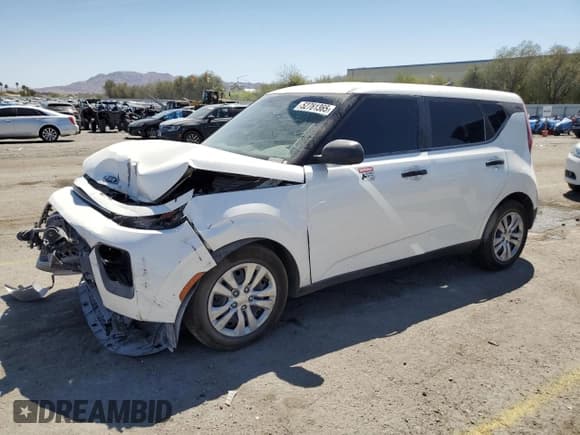 ✅ 2021 Kia Soul LX • VIN: KNDJ22AU4M7785065 • Lot: 52761365. Listed on Copart with 22,935 mi. Free auction sales archive from the USA and detailed vehicle history report at DreamBid. Image 1.