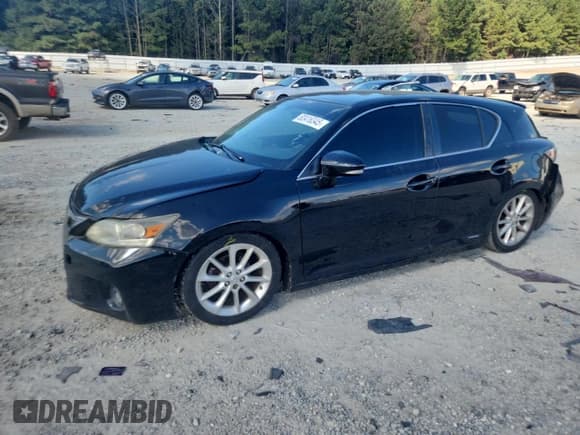 ✅ 2012 Lexus CT 200h Premium • VIN: JTHKD5BH6C2108532 • Lot: 82416345. Listed on Copart with 195,097 mi. Free auction sales archive from the USA and detailed vehicle history report at DreamBid. Image 1.