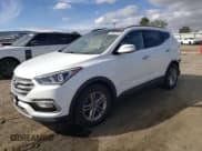 ✅ 2017 Hyundai Santa Fe 2.4L • VIN: 5NMZU3LB1HH038195 • Лот: 42527114. Опубликован ранее на Copart с пробегом 62 020 миль. Бесплатный доступ к архиву аукционных продаж из США и подробный отчёт об истории автомобиля на DreamBid. Изображение 1.