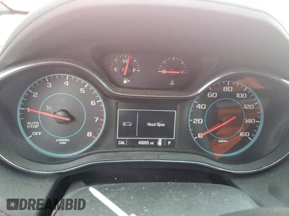 2017 Chevrolet Cruze LT z VIN 3G1BE6SM9HS580567, wystawiony jako Copart lot #68833115 z przebiegiem 40 005 mil mil oraz Szkoda całkowita • Salvage title. Historia ofert i sprzedaży dostępna na DreamBid. Obrazek 9.