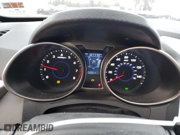 ✅ 2013 Hyundai Veloster w/Gray Int • VIN: KMHTC6AD6DU130643 • Lot: 75777304. Wystawiony na Copart z przebiegiem 107 770 mil. Bezpłatny archiwum sprzedaży aukcyjnych z USA i szczegółowy raport historii pojazdu na DreamBid. Zdjęcie 9.