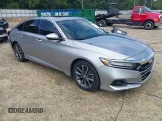 2022 Honda Accord EX-L z VIN 1HGCV1F52NA009356, wystawiony jako IAAI lot #42697927 z przebiegiem 51 183 mil mil oraz . Historia ofert i sprzedaży dostępna na DreamBid. Obrazek 1.