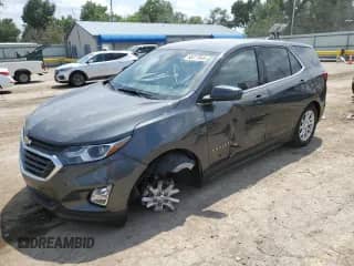 2019 Chevrolet Equinox LT z VIN 3GNAXKEVXKL266400, wystawiony jako Copart lot #65277645 z przebiegiem 100 711 mil mil oraz Szkoda całkowita • Salvage title. Historia ofert i sprzedaży dostępna na DreamBid. Obrazek 1.
