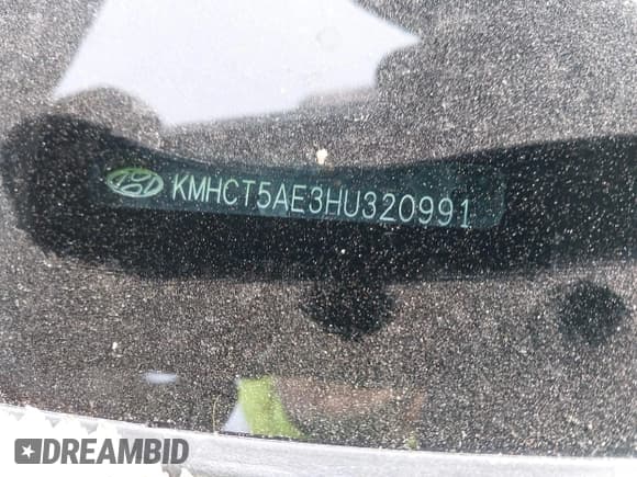 ✅ 2017 Hyundai Accent SE • VIN: KMHCT5AE3HU320991 • Lot: 43654064. Listed on IAAI with 146,379 mi. Free auction sales archive from the USA and detailed vehicle history report at DreamBid. Image 9.