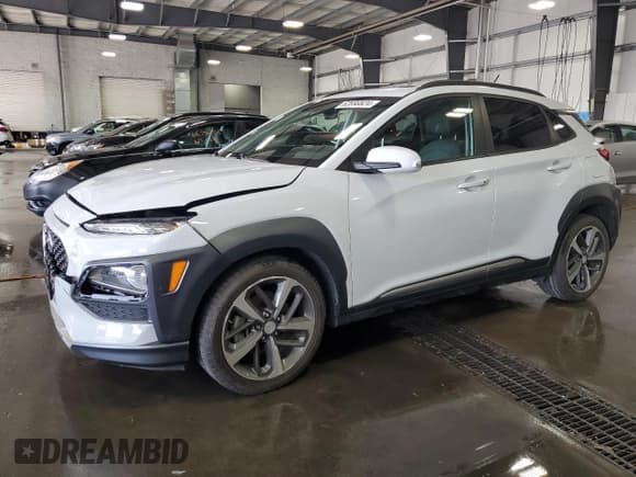 ✅ 2018 Hyundai Kona Limited • VIN: KM8K3CA57JU088787 • Лот: 62690824. Опубликован ранее на Copart с пробегом 52 401 миль. Бесплатный доступ к архиву аукционных продаж из США и подробный отчёт об истории автомобиля на DreamBid. Изображение 1.