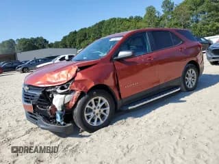✅ 2020 Chevrolet Equinox LS • VIN: 2GNAXHEVXL6221725 • Лот: 71284225. Опубликован ранее на Copart с пробегом 43 010 миль. Бесплатный доступ к архиву аукционных продаж из США и подробный отчёт об истории автомобиля на DreamBid. Изображение 1.