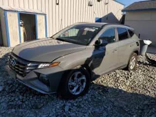 2024 Hyundai Tucson SEL with VIN 5NMJBCDE8RH350382, listed as a Copart auction lot 86812045 with 34,936 mi miles and Non repairable. Bid and sale history available at DreamBid. Image 1.