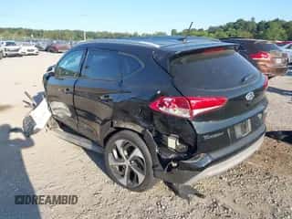 2017 Hyundai Tucson Limited with VIN KM8J3CA26HU596258, listed as a IAAI auction lot 43196808 with 48,953 mi miles and . Bid and sale history available at DreamBid. Image 3.