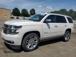 2020 Chevrolet Tahoe Premier z VIN 1GNSCCKJ3LR136766, wystawiony jako Copart lot #63290705 z przebiegiem 164 982 mil mil oraz Szkoda całkowita • Salvage title. Historia ofert i sprzedaży dostępna na DreamBid. Obrazek 1.