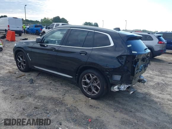 ✅ 2024 BMW X3 sDrive30i • VIN: WBX47DP09RN262516 • Lot: 43079778. Listed on IAAI with 34,000 mi. Free auction sales archive from the USA and detailed vehicle history report at DreamBid. Image 3.