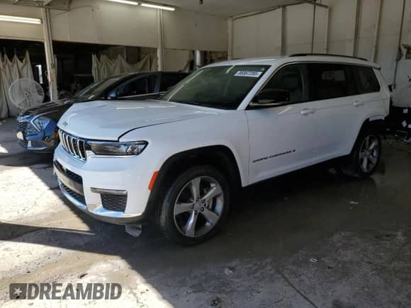 2021 Jeep Grand Cherokee Limited с VIN 1C4RJKBG3M8199918, выставлен на аукционе Copart как лот 86997285 с пробегом 58 126 миль миль и Списание • Salvage title. История ставок и продаж доступна на DreamBid. Изображение 1.